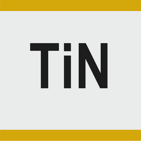 TiN gecoat