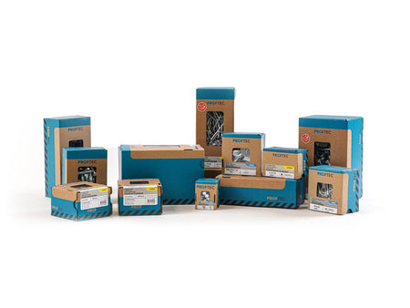 PROFTEC TUINHOUTSCHROEF RVS-410 LK ZWARTE KOP +SNIJPUNT TX-25 5.0X40/24 (200)