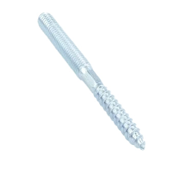 DYKA HOUTDRAADPEN / STOKEIND ELVZ STAAL - M8 X 130 MM (STUK(S))